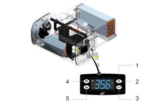 Refrigerated trailer GOVI Operating Elements