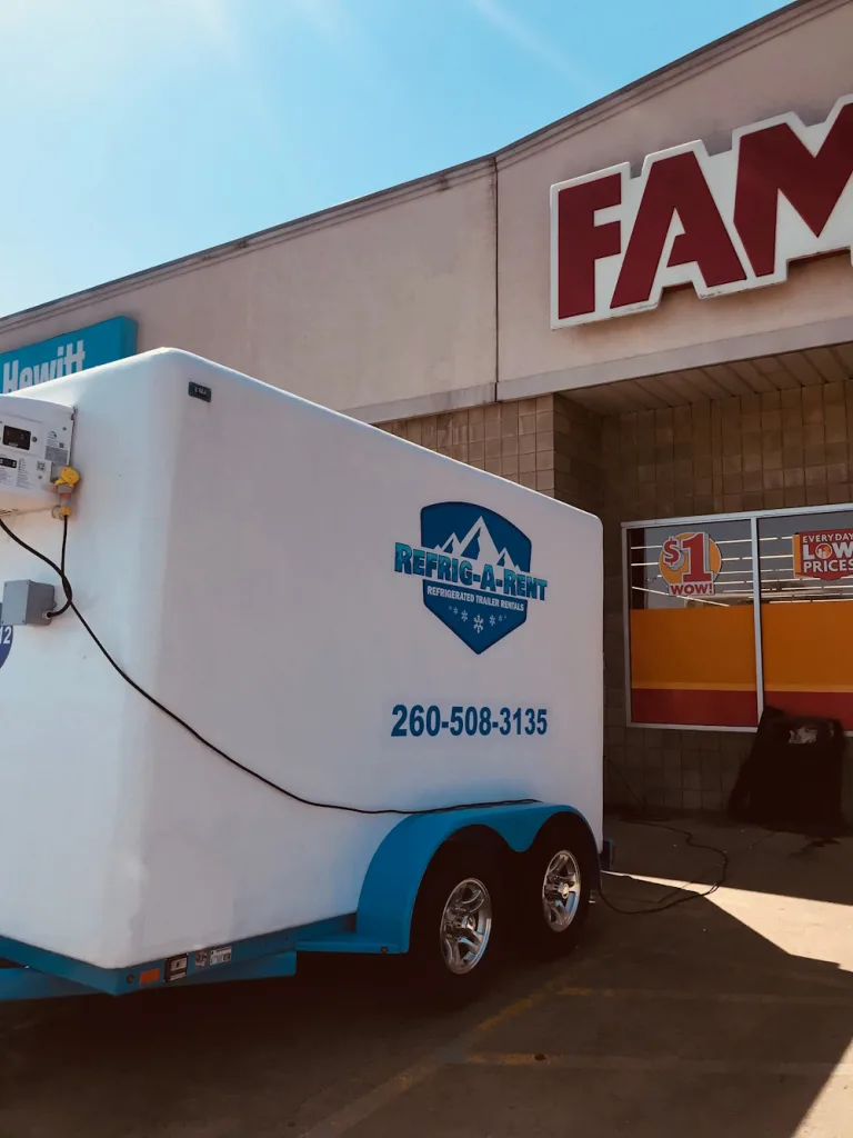food beverage cold storage trailers