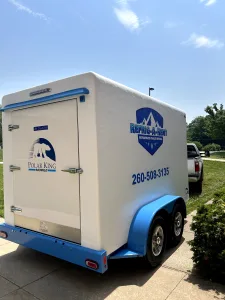 refrigerated trailer for florists